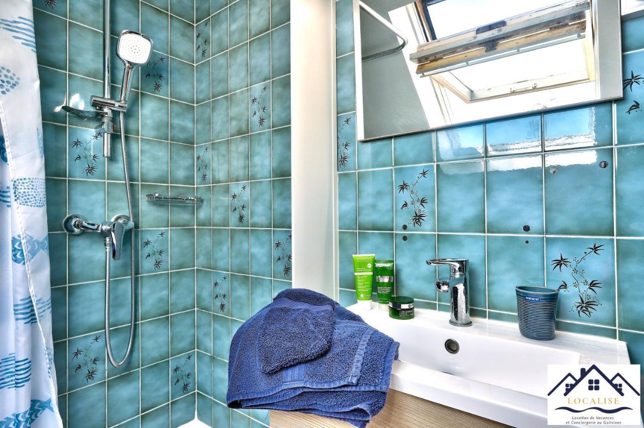 Localise - M3A La Maison Du Pecheur Au Guilvinec - Chambres Vue Mer - A 20M De La Mer Situee A La Pointe De Men Meur - Tout A Pied, Plage, Port, Centre, Commerces, Marche - Wifi Inclus - Linge De Lit Inclus - Jardin Clos - En Option , Menage Et Servi Exterior foto