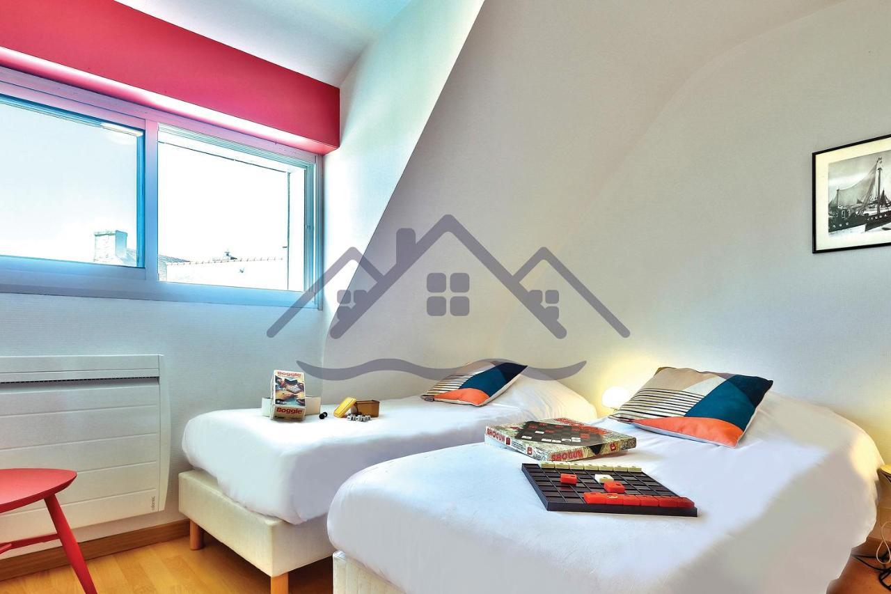 Localise - M3A La Maison Du Pecheur Au Guilvinec - Chambres Vue Mer - A 20M De La Mer Situee A La Pointe De Men Meur - Tout A Pied, Plage, Port, Centre, Commerces, Marche - Wifi Inclus - Linge De Lit Inclus - Jardin Clos - En Option , Menage Et Servi Exterior foto